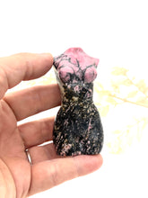 Load image into Gallery viewer, Rhodonite Goddess Crystal, Lady Body, Gift for Her
