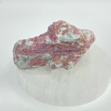 Load image into Gallery viewer, Rubellite Pink Tourmaline Raw Crystal Chunk Pink Crystal