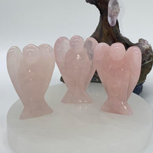 Load image into Gallery viewer, Rose Quartz Angel Crystal Carving