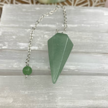 Load image into Gallery viewer, Green Aventurine Crystal Pendulum Crystal Gift