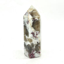 Load image into Gallery viewer, Plum Blossom Pink Tourmaline Crystal Tower Point Generator