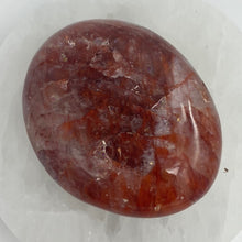 Load image into Gallery viewer, Fire Quartz Crystal Palm Stone Crystal