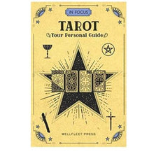 Load image into Gallery viewer, In Focus Tarot Your Personal Guide Includes An 18 x 24 Inch Wall Chart By Steven Bright Hardback Book