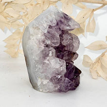 Load image into Gallery viewer, Amethyst Crystal Cluster Freeform Specimen Raw Crystal Purple Crystal