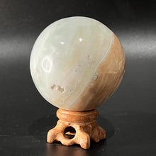 Load image into Gallery viewer, Caribbean Calcite Crystal Sphere metaphysical crystal healing