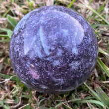 Load image into Gallery viewer, Lepidolite Crystal Sphere Crystal Ball Specimen Gift