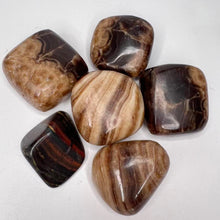 Load image into Gallery viewer, Chocolate Calcite Tumbled / Tumble Stone / Tumbles