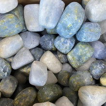 Load image into Gallery viewer, Blue Calcite Tumbled / Tumble Stone / Tumbles