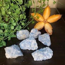 Load image into Gallery viewer, Blue Calcite Raw Crystal Rock Chunk