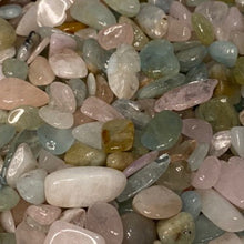 Load image into Gallery viewer, Morganite Tumbled / Tumble Stone / Tumbles / 10 small tumbled stones