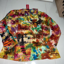Load image into Gallery viewer, Nepalese Handmade Multi-Colour Cotton Hoodie Cardigan size XX Large