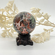 Load image into Gallery viewer, Money Agate Crystal Sphere Agate Crystal Ball