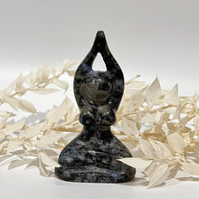 Load image into Gallery viewer, Que Sera Crystal Yoga Woman / Girl Crystal Carving