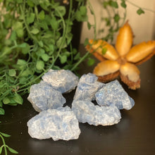 Load image into Gallery viewer, Blue Calcite Raw Crystal Rock Chunk