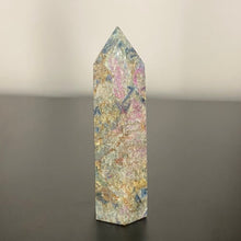 Load image into Gallery viewer, Ruby and Kyanite Crystal Tower point Generator