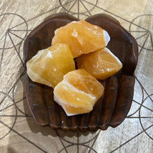Load image into Gallery viewer, Orange Calcite Raw Crystal Rock