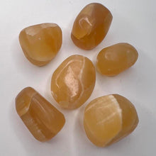 Load image into Gallery viewer, Orange Calcite Tumbled / Tumble Stone / Tumbles