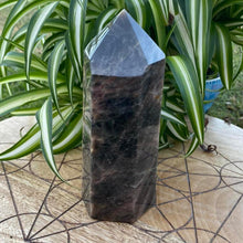 Load image into Gallery viewer, Black Moonstone Crystal Tower Point Generator