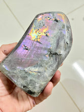 Load image into Gallery viewer, Labradorite Freeform Crystal Rock with Rainbow Flash