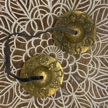 Load image into Gallery viewer, Astamangalas Tingsha Bells from Nepal Sound Healing Brass Tingsha