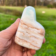 Load image into Gallery viewer, Caribbean Calcite Freeform Crystal Rock Blue Crystal