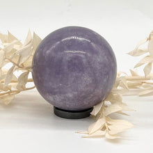 Load image into Gallery viewer, Lepidolite Crystal Sphere Crystal Ball Gift
