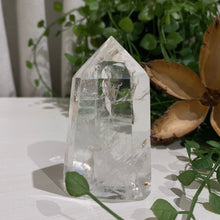 Load image into Gallery viewer, Clear Quartz Crystal Tower Point Generator