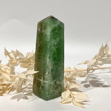 Load image into Gallery viewer, Green Banded Calcite Crystal Tower Metaphysical, Crystals, Healing, Stone