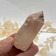 Load image into Gallery viewer, Flower Agate Crystal Tower Point Generator