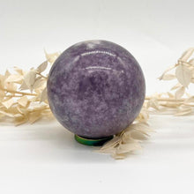 Load image into Gallery viewer, Lepidolite Crystal Sphere Crystal Ball Gift