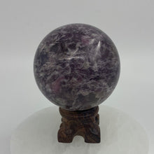 Load image into Gallery viewer, Lepidolite Crystal Sphere Crystal Ball Specimen Gift