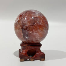 Load image into Gallery viewer, Fire Quartz Crystal Sphere Crystal Ball