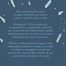 Load image into Gallery viewer, The Little Book of Crystals By Judy Hall Crystal Book