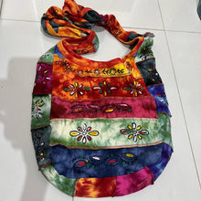 Load image into Gallery viewer, Boho Shoulder Bag School Bag Soft Cotton