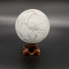 Load image into Gallery viewer, Howlite Crystal Sphere Crystal Ball Specimen Gift
