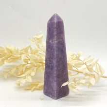 Load image into Gallery viewer, Lepidolite Crystal Tower Generator Point Gift for Her