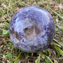 Load image into Gallery viewer, Lepidolite Crystal Sphere Crystal Ball Specimen Gift