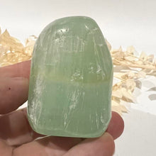Load image into Gallery viewer, Pistachio Calcite Freeform Crystal Rock Green Crystal