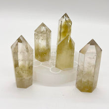 Load image into Gallery viewer, Citrine Tower Point Generator Natural Crystal Yellow Crystal