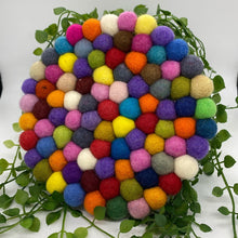 Load image into Gallery viewer, Handmade Felt Ball Hot Dish Stand Tea Pot Pan Stand Gift