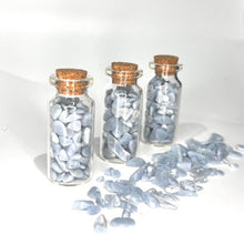 Load image into Gallery viewer, Angelite Crystals Crystal Chips Magic Gift - One Jar