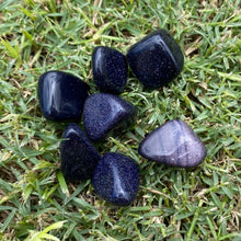 Load image into Gallery viewer, Blue Gold Stone Tumbled / Tumble Stone / Tumbles
