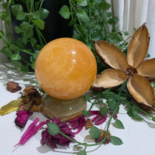 Load image into Gallery viewer, Orange Calcite Crystal Sphere Orange Calcite Crystal Ball