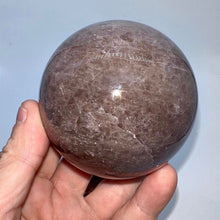 Load image into Gallery viewer, Strawberry Quartz Crystal Sphere Crystal Ball