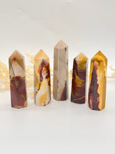 Load image into Gallery viewer, Mookaite Crystal Tower Point Generator