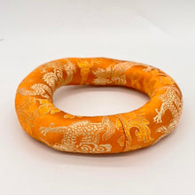 Load image into Gallery viewer, Hand Made Fabric Donut 12cm Singing Bowl Sound Healing Nepalese