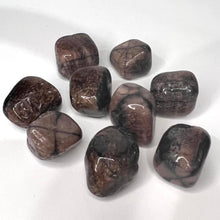 Load image into Gallery viewer, Chiastolite / Cross Stone Crystal Tumbled / Tumble Stone