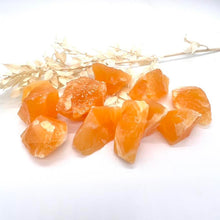 Load image into Gallery viewer, Orange Calcite Raw Crystal Rock Chunk