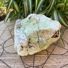 Load image into Gallery viewer, Green Opal Raw Crystal Rock Chunk