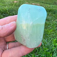 Load image into Gallery viewer, Pistachio Calcite Freeform Crystal Rock Green Crystal